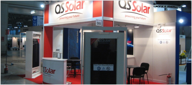 QS Solar Installációs Stand